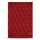 Porta-ementa magnético - A4 - Rouge - Couture ( Nappa - Pantone 199C ) 