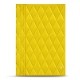 마그네틱 메뉴 커버 A4 - Jaune fluo - Couture
