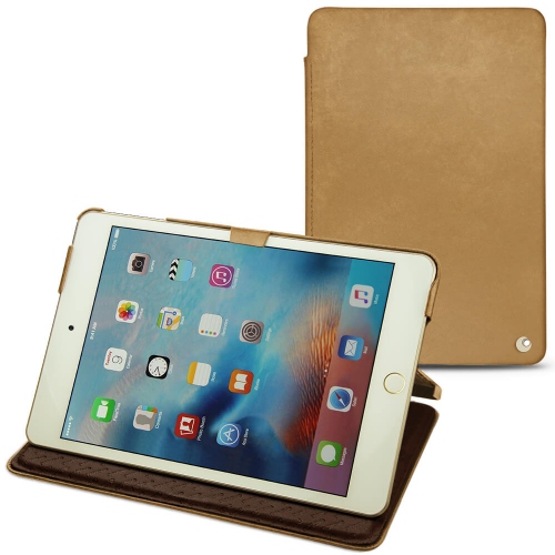 Custodia in pelle Apple iPad mini 4Sable vintage ( Pantone #9b7340 ) 