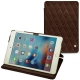 Capa em pele Apple iPad mini 4 - Châtaigne - Couture ( Pantone 476C ) 