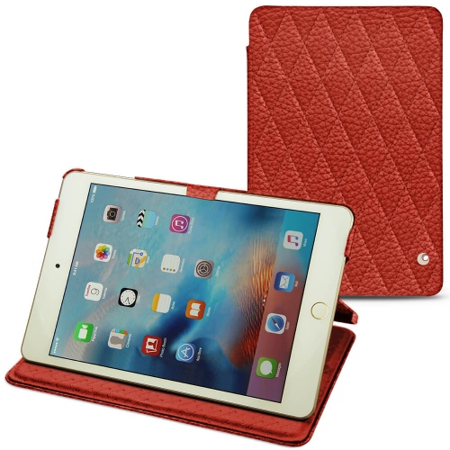 硬质真皮保护套 Apple iPad mini 4Papaye - Couture ( Pantone #b54317 ) 