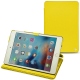 Apple iPad mini 4 leather case - Jaune fluo