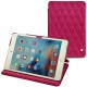 Apple iPad mini 4 leather case - Rose fluo - Couture