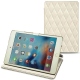 Capa em pele Apple iPad mini 4 - Blanc escumo - Couture