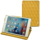 Apple iPad mini 4 leather case - Jaune soulèu - Couture