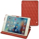 Apple iPad mini 4 leather case - Arange clouquié - Couture
