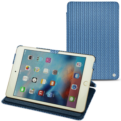 硬质真皮保护套 Apple iPad mini 4Abaca ishia ( Pantone #395775 ) 
