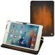 Apple iPad mini 4 leather case - Marron Patine