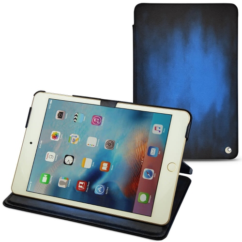 Custodia in pelle Apple iPad mini 4Bleu Patine