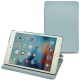 Apple iPad mini 4 leather case - Bleu Ciel PU