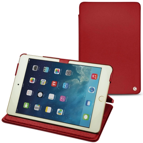 Custodia in pelle Apple iPad mini 5Rouge ( Nappa - Pantone #d50032 ) 