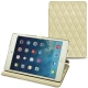 Apple iPad mini 5 leather case - Beige - Couture ( Nappa - Pantone 7502C ) 