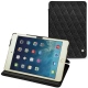Apple iPad mini 5 leather case - Ebène - Couture ( Sleek P C12 - Black ) 