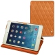 Apple iPad mini 5 leather case - Mandarine vintage - Couture