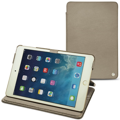 Apple iPad mini 5 leather caseDarboun sabla ( Pantone #BCB1A1 )