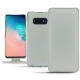 Funda de piel Samsung Galaxy S10E - Gris ( Nappa - Pantone W428C ) 