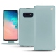 Lederschutzhülle Samsung Galaxy S10E - Bleu ciel ( Nappa - Pantone 277C ) 