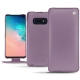 Custodia in pelle Samsung Galaxy S10E - Lilas ( Nappa - Pantone 2645U ) 
