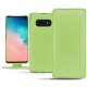 Custodia in pelle Samsung Galaxy S10E - Vert olive ( Nappa - Pantone 578U ) 