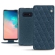 Lederschutzhülle Samsung Galaxy S10E - Indigo - Couture ( Pantone 303U ) 