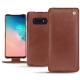 Lederschutzhülle Samsung Galaxy S10E - Passion vintage ( Glutton - Red ) 