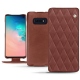 Housse cuir Samsung Galaxy S10E - Passion vintage - Couture