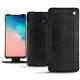 Lederschutzhülle Samsung Galaxy S10E - Serpent nero