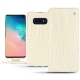 Funda de piel Samsung Galaxy S10E - Crocodile milk