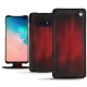 Lederschutzhülle Samsung Galaxy S10E - Rouge Patine