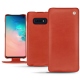 Custodia in pelle Samsung Galaxy S10E - Arange clouquié