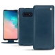 Housse cuir Samsung Galaxy S10E - Blu mediterran