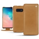 Samsung Galaxy S10E leather case - Castan esparciate