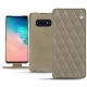 Lederschutzhülle Samsung Galaxy S10E - Darboun sabla - Couture