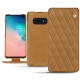 レザーケース Samsung Galaxy S10E - Castan esparciate - Couture