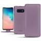 Custodia in pelle Samsung Galaxy S10E - Lilas PU