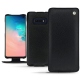 Housse cuir Samsung Galaxy S10E - Noir élégant