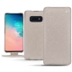 Custodia in pelle Samsung Galaxy S10E - Taupe innocent