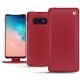 Funda de piel Samsung Galaxy S10E - Rouge passion