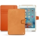 レザーケース Apple iPad mini 4 - Mandarine vintage ( Pantone 165C ) 