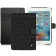 レザーケース Apple iPad mini 4 - Ebène - Couture ( Sleek P C12 - Black ) 