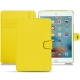 Apple iPad mini 4 leather case - Jaune fluo