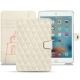Housse cuir Apple iPad mini 4 - Blanc escumo - Couture