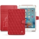 Lederschutzhülle Apple iPad mini 4 - Rouge troupelenc - Couture