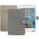 Funda de piel Apple iPad mini 4 - Acier vintage - Couture