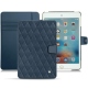 Apple iPad mini 4 leather case - Jean vintage - Couture
