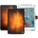 Housse cuir Apple iPad mini 4 - Fauve Patine