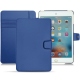 Apple iPad mini 4 leather case - Bleu Océan PU