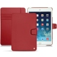 Apple iPad mini 5 leather case - Rouge ( Nappa - Pantone 199C ) 