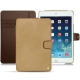 Apple iPad mini 5 leather case - Sable vintage ( Roughtcut - Gaucho#57254 ) 