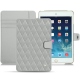 レザーケース Apple iPad mini 5 - Gris - Couture ( Nappa - Pantone W428C ) 